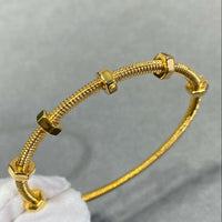 [Solara Jewelry ]CT Iconic Screw Design Bangle - New Collection