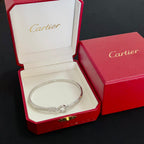 [Solara Jewelry ]CT クリスタルアクセントサークルクラスプバングル