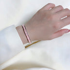 [Solara Jewelry ]H  Petite Slim Enamel Bangle
