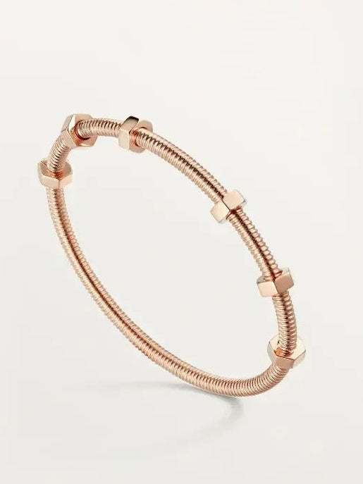 [Solara Jewelry ]CT Iconic Screw Design Bangle – Neue Kollektion