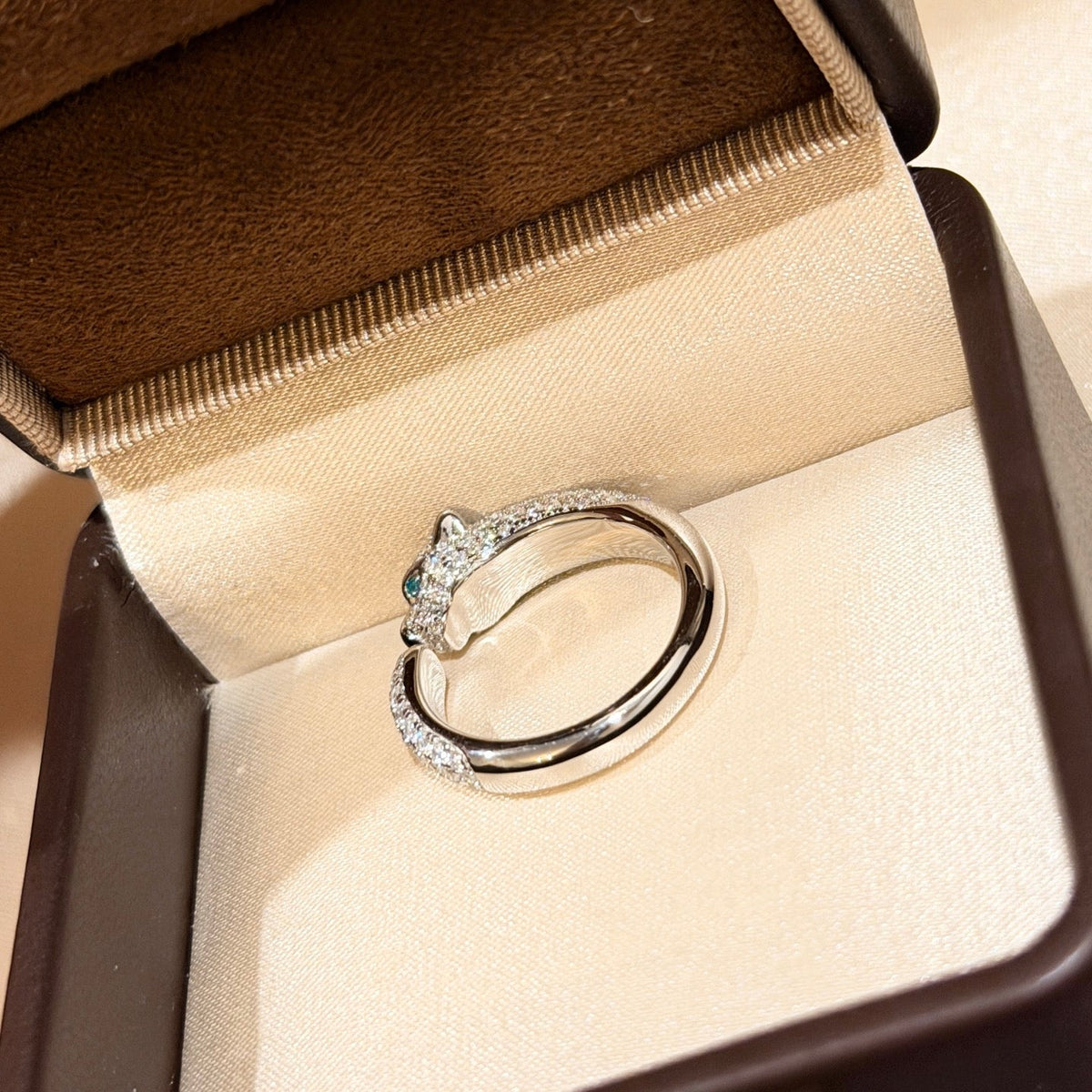 [Solara Jewelry ]パンテール 5.5mm オールダイヤモンドリング