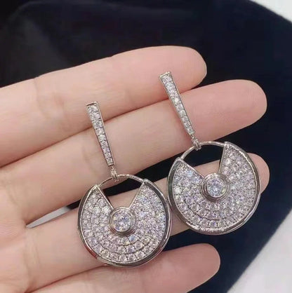 [Solara Jewelry ]タリスマン スターパヴェ ドロップイヤリング