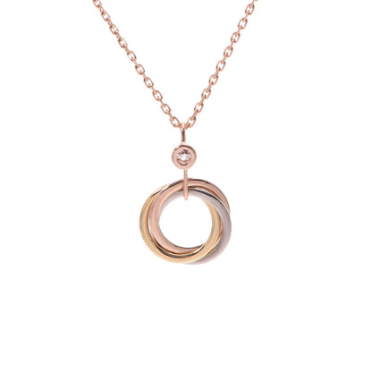 [Solara Jewelry ]TRINITY SILBER GOLD ROSÉGOLD HALSKETTE