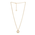 [Solara Jewelry ]BY NIGHT DIAMOND PAVED NECKLACE