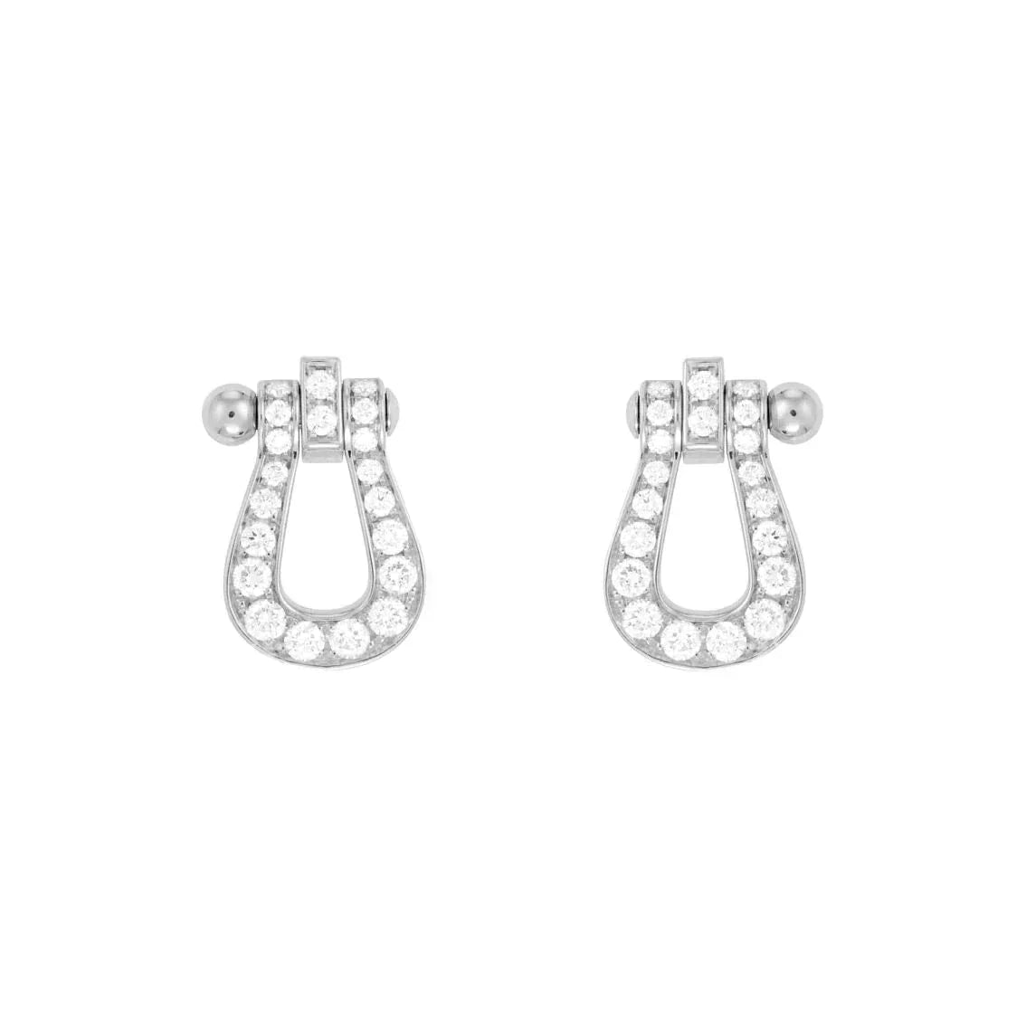 [Solara Jewelry ]FORCE 10 VOLLSTÄNDIG MIT DIAMANTEN BESETZTE OHRRINGE MINI-MODELL