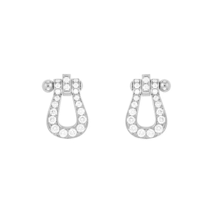 [Solara Jewelry ]FORCE 10 VOLLSTÄNDIG MIT DIAMANTEN BESETZTE OHRRINGE MINI-MODELL