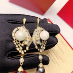 [Solara jewelry] Pearl Drop Earrings