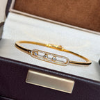 [Solara jewelry]ムーブ パヴェ ダイヤモンド バングルブレスレット M