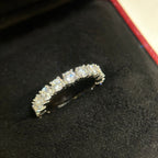 [Solara jewelry]High Jewelry Full Pave Band Ring image 2