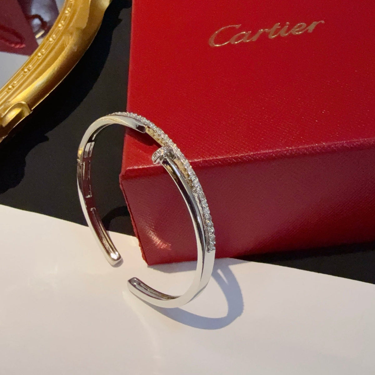 [Solara Jewelry ]CT カスタムネイルカフ | ダイヤモンドの輝きでスタイルを格上げ