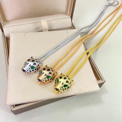 [Solara jewelry]Serpent Color Stone Necklace image 7