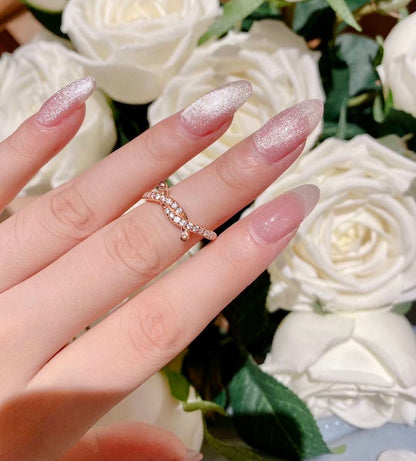 [Solara Jewelry ]Knot Ring for an Infinite Connection