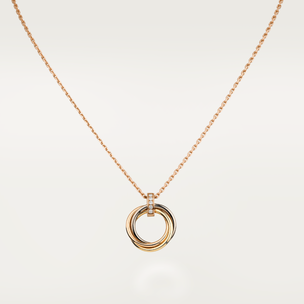 [Solara Jewelry ]トリニティ ネックレス ゴールド ダイヤモンド