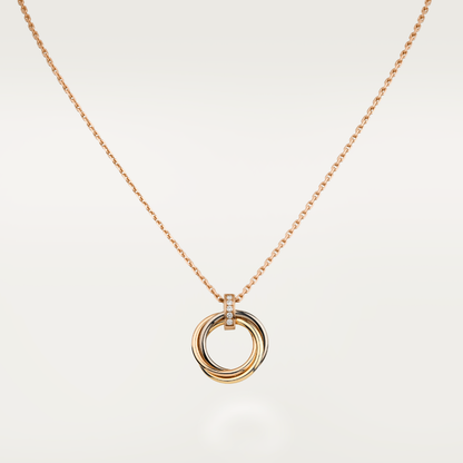 [Solara Jewelry ]トリニティ ネックレス ゴールド ダイヤモンド