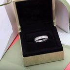 [Solara Schmuck ]PERLEE DIAMANT SILBERRING