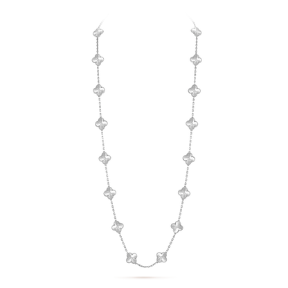 [Solara Jewelry ]CLOVER 20 MOTIFS LASER SILVER