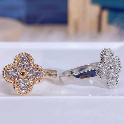 [Solara Jewelry ]CLOVER DIAMOND RING