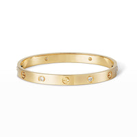 [Solara Jewelry ]LOVE BRACELET 6.1MM 4 DIAMONDS