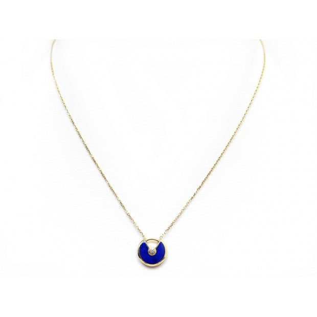 [Solara Jewelry ]AMULETT ROSÉGOLD-ACHAT-HALSKETTE