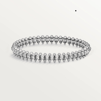 [Solara Jewelry ]CLASH SILVER BRACELET