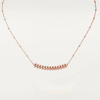 [Solara Jewelry ]CLASH PINK GOLD NECKLACE
