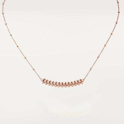 [Solara Jewelry ]CLASH ROSÉGOLD-HALSKETTE