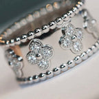 [Solara Jewelry ]CLOVER KALEIDOSCOPE RING 10MM