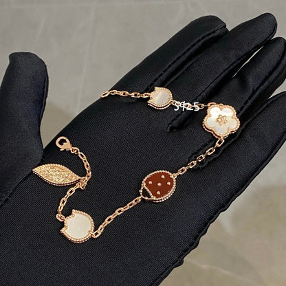 [Solara Jewelry ]LUCKY SPRING 5 MOTIV ARMBAND