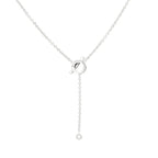 [Solara Jewelry ]フィネス シルバー ダイヤモンド ネックレス