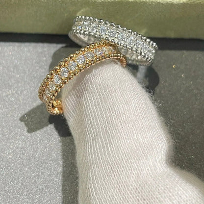 [Solara Schmuck ]PERLEE DIAMANT SILBERRING