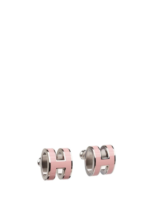 [Solara Jewelry ]MINI POP H SILBEROHRRINGE ROSA