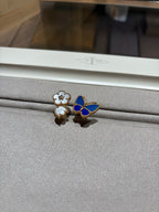 [Solara jewelry]ラッキースプリング バタフライオープンフェイスリング