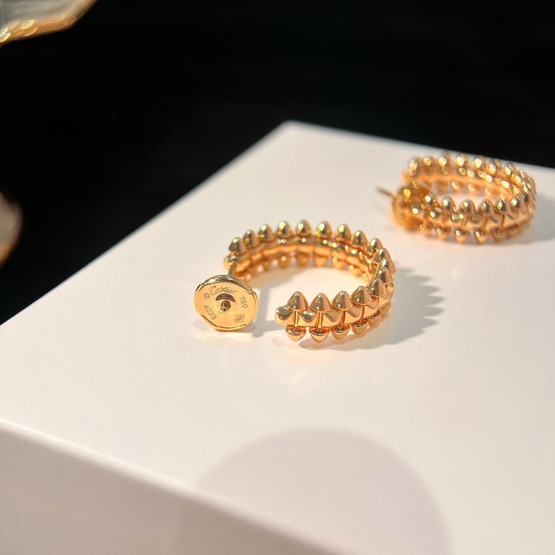 [ソラーラジュエリー] クラッシュ スモールフープピアス
