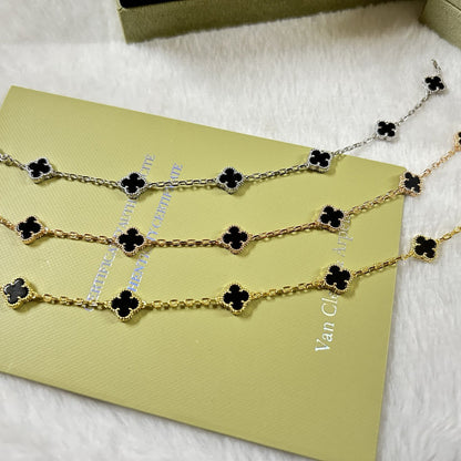 [Solara Jewelry ]KLEE 6 MOTIV ONYX ARMBAND