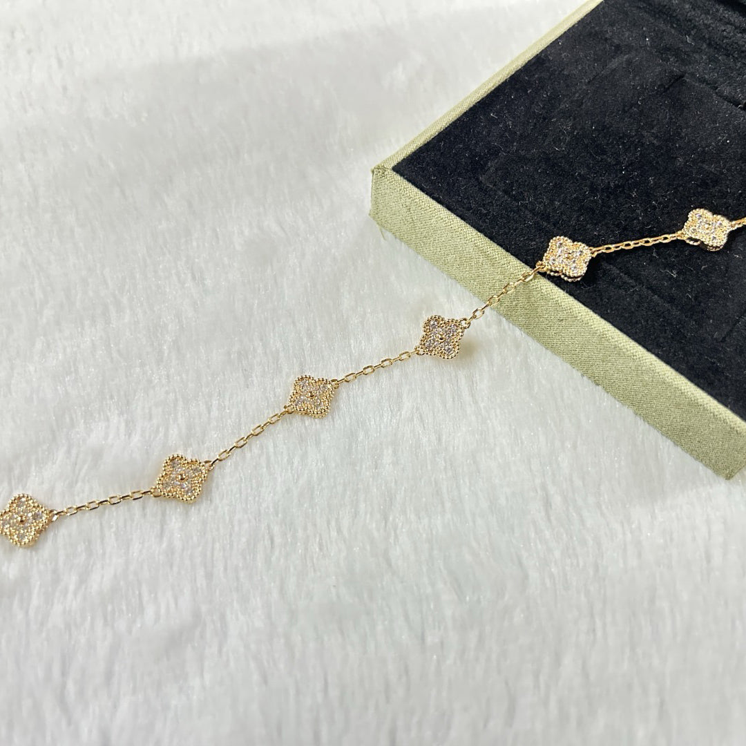 [Solara Jewelry ]KLEE 6 MOTIV DIAMANTARMREIF