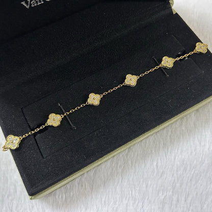 [Solara Jewelry ]KLEE 6 MOTIV DIAMANTARMREIF