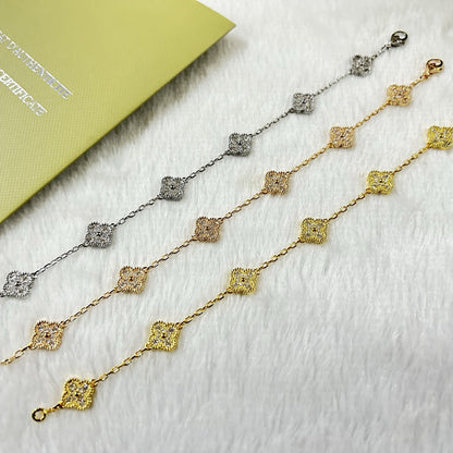 [Solara Jewelry ]KLEE 6 MOTIV DIAMANTARMREIF