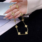 [Solara Jewelry ]KLEEBATT 10 MOTIVE LASERHALSKETTE