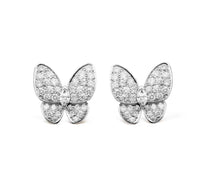 [Solara Jewelry ]BUTTERFLY ALL DIAMOND EARRINGS