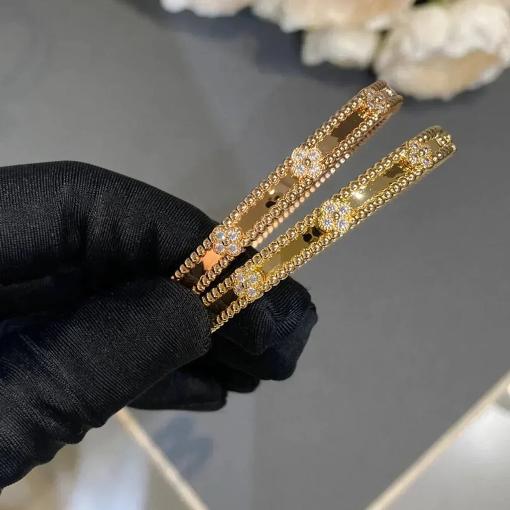 [Solara Jewelry ]KLEE-ARMBAND 4MM DIAMANTEN