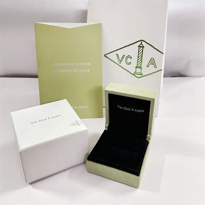 [Solara Jewelry] VA CLOVER ARMBAND HALSKETTE RINGBOX GESCHENKTÜTE