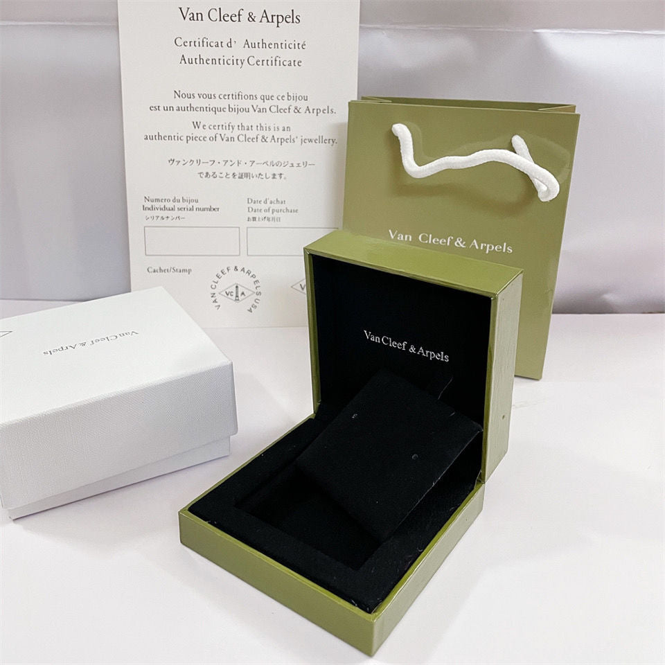 [Solara Jewelry] VA CLOVER ARMBAND HALSKETTE RINGBOX GESCHENKTÜTE