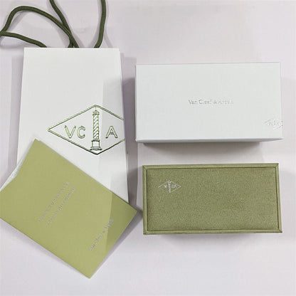 [Solara Jewelry] VA CLOVER ARMBAND HALSKETTE RINGBOX GESCHENKTÜTE