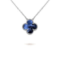 [Solara Jewelry ]CLOVER 15MM ピータサイトネックレス シルバー