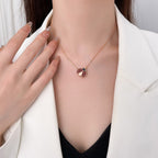 [Solara Jewelry ]LUCKY カーネリアン てんとう虫 ネックレス