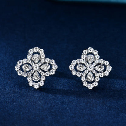 [Solara Jewelry ]LOOP-OHRRINGE MIT KOMPLETTEM MOTIV, DIAMANT, 16 MM