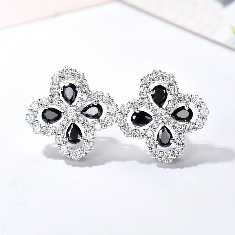 [Solara Jewelry ]ループイヤリング フルモチーフ ダイヤモンド 16MM