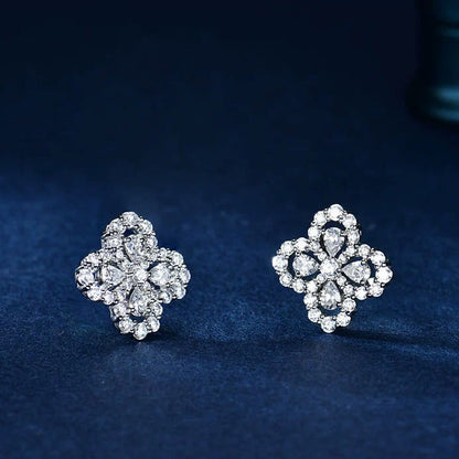 [Solara Jewelry ]LOOP-OHRRINGE MIT KOMPLETTEM MOTIV, DIAMANT, 16 MM