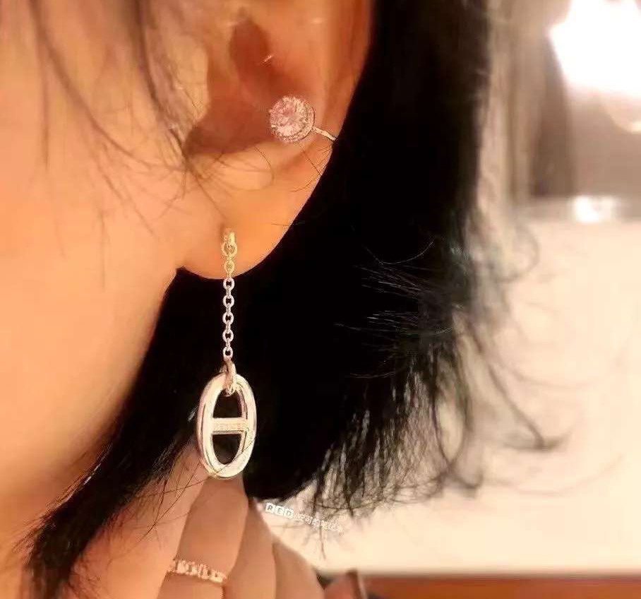 [Solara Jewelry ]チェーンタッセルイヤリング