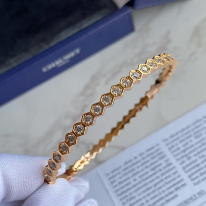 [Solara Jewelry ]BEE LOVE GOLD ARMBAND VOLL DIAMANT
